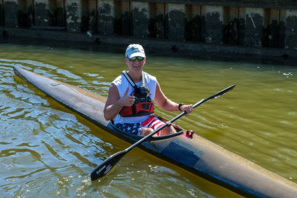 Kayaking for fitness